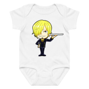 Sanji Chibi Waiter Baby Anime Clothes Onesie Outfit