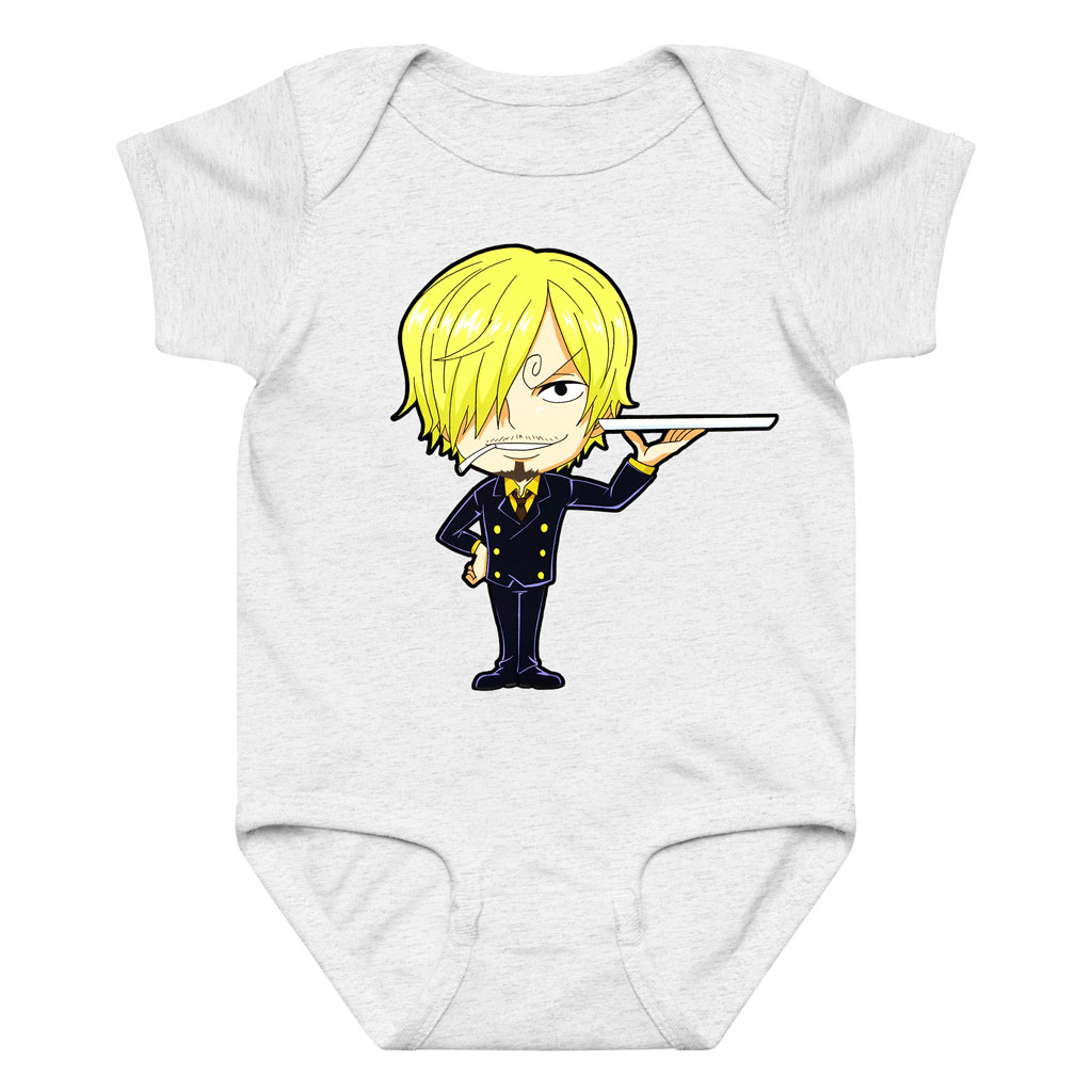 Sanji Chibi Waiter Baby Anime Clothes Onesie Outfit 9 Sanji Chibi Waiter Baby Anime Clothes Onesie Outfit 3