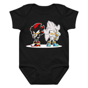 Shadow & Silver Sonic Baby Romper Costume