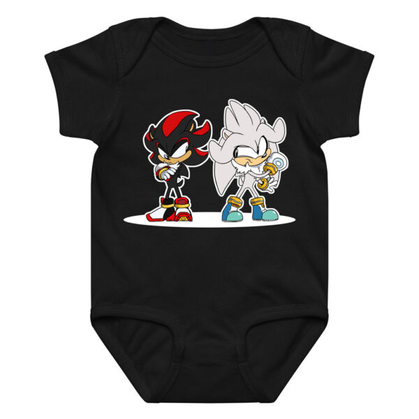 Shadow & Silver Sonic Baby Romper Costume