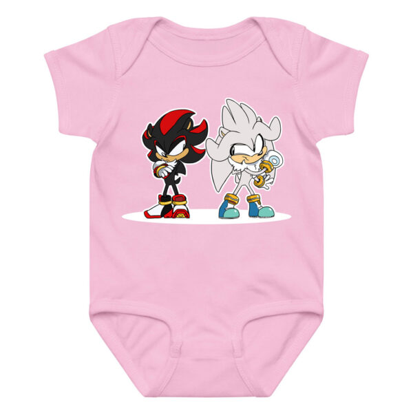 Shadow & Silver Sonic Baby Romper Costume