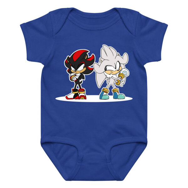 Shadow & Silver Sonic Baby Romper Costume