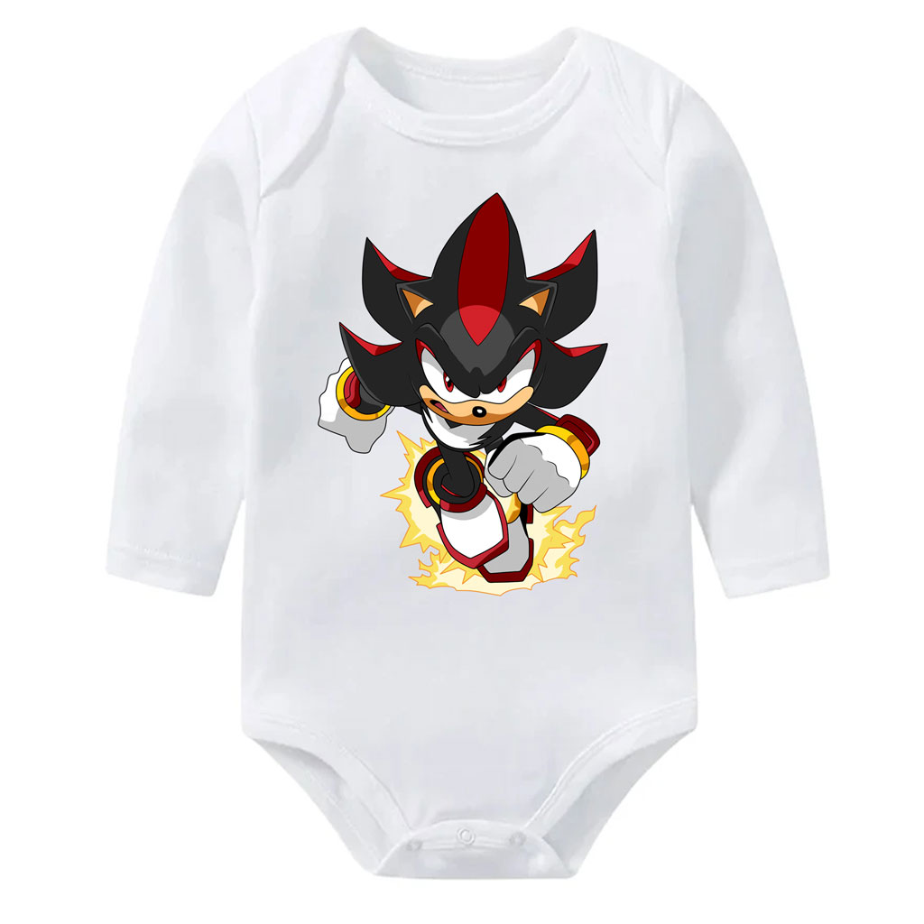 Shadow the Hedgehog Baby Onesie – Sonic Series Romper 9 Shadow the Hedgehog Baby Onesie – Sonic Series Romper