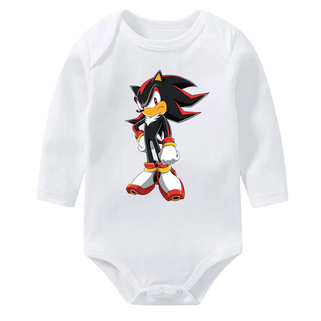 Shadow the Hedgehog Baby Romper Boy Girl Cotton 0-24M 9 Shadow the Hedgehog Baby Romper Boy Girl