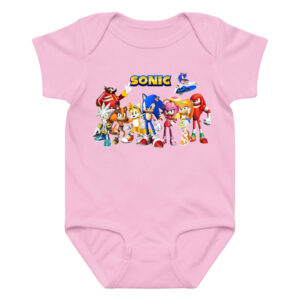 Sonic Characters Baby Girl Bodysuits Boy 0-24M