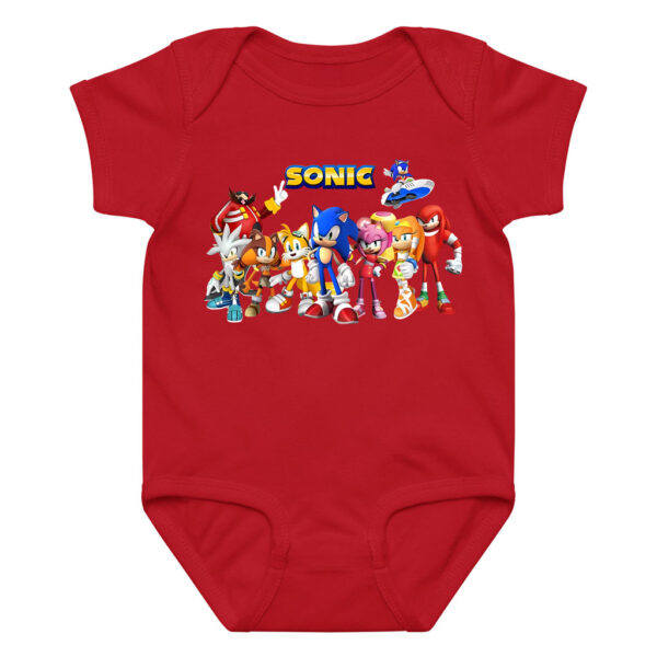 Sonic Characters Baby Girl Bodysuits Boy 0-24M