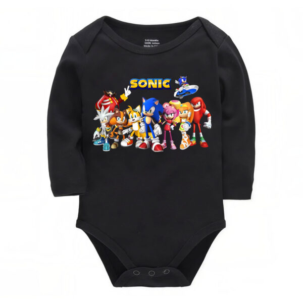 Sonic Characters Baby Girl Bodysuits Boy 0-24M