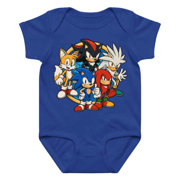 Sonic Team Baby Bodysuit Sonic, Tails, Knuckles and Shadow