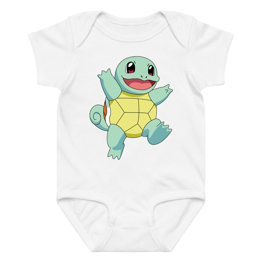 Squirtle Baby Boy Bodysuit Newborn Onesie Unisex 0-24M 9 Squirtle Baby Boy Bodysuit Unisex