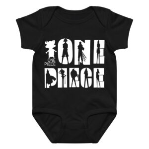 Straw Hat Crew Silhouettes Baby Onesie Clothes