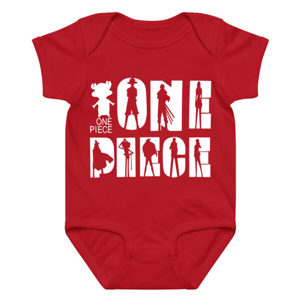 Straw Hat Crew Silhouettes Baby Onesie Clothes