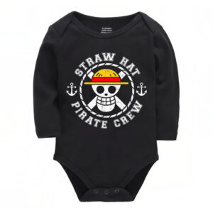 Straw Hat Pirate Crew Baby Onesie