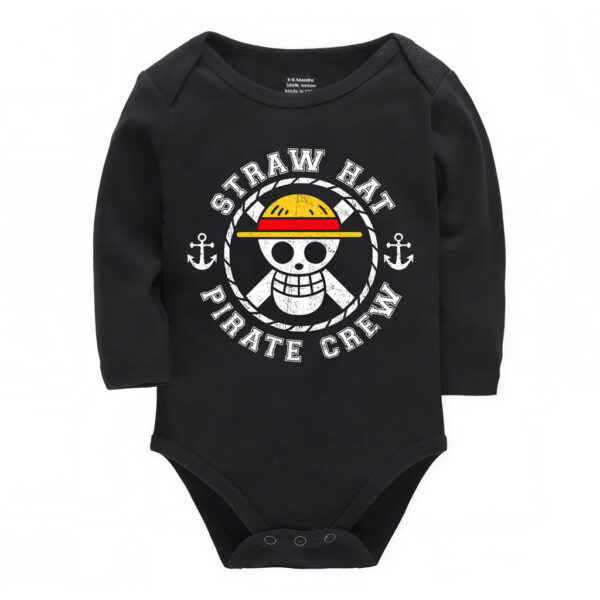 Straw Hat Pirate Crew Baby Onesie