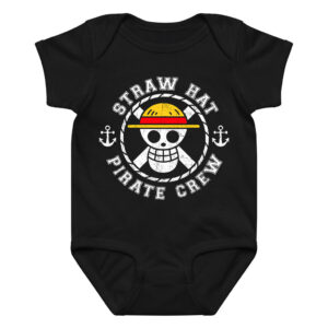 Straw Hat Pirate Crew Baby Onesie