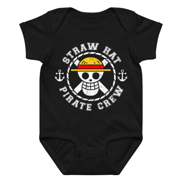 Straw Hat Pirate Crew Baby Onesie