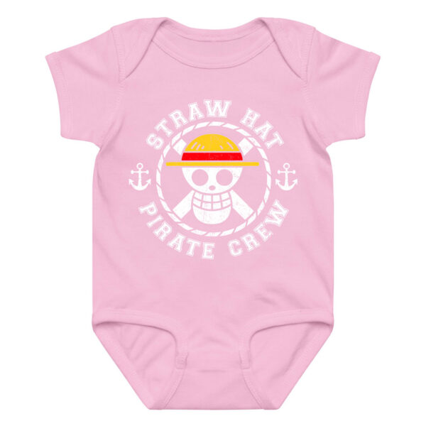 Straw Hat Pirate Crew Baby Onesie