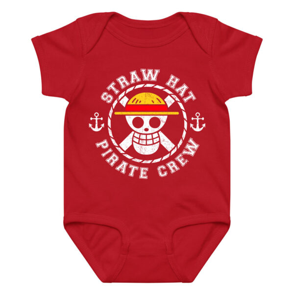 Straw Hat Pirate Crew Baby Onesie