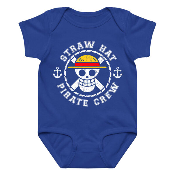 Straw Hat Pirate Crew Baby Onesie