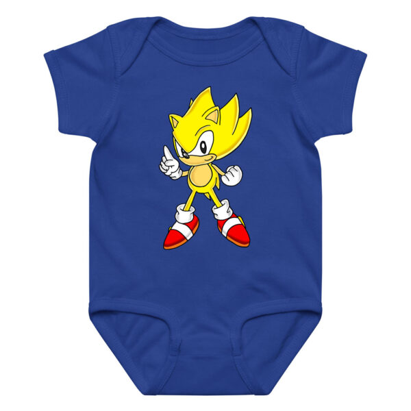 Super Sonic Onesie Kids – Golden Transformation Romper