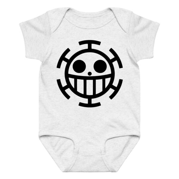 Trafalgar Law Heart Pirates Logo Baby Bodysuit