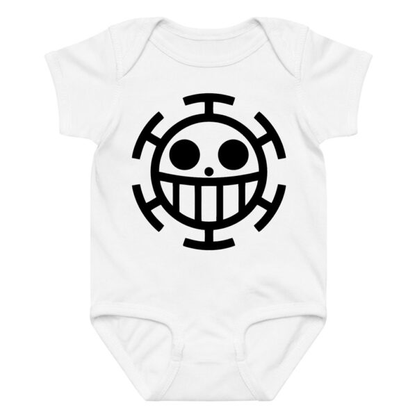 Trafalgar Law Heart Pirates Logo Baby Bodysuit