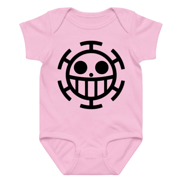 Trafalgar Law Heart Pirates Logo Baby Bodysuit