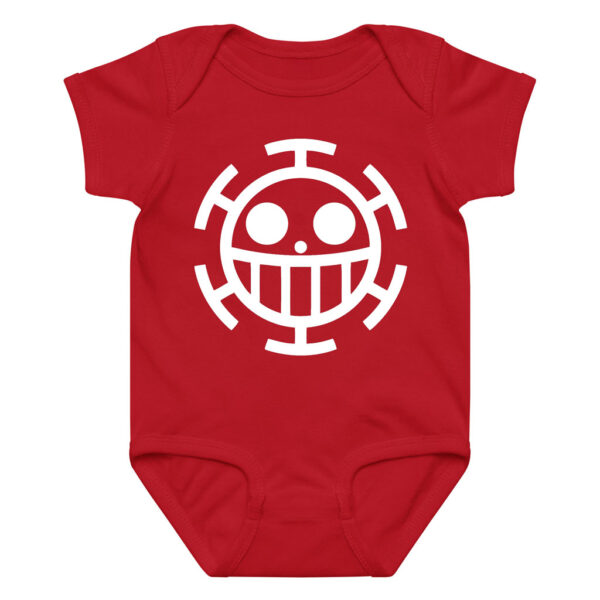 Trafalgar Law Heart Pirates Logo Baby Bodysuit