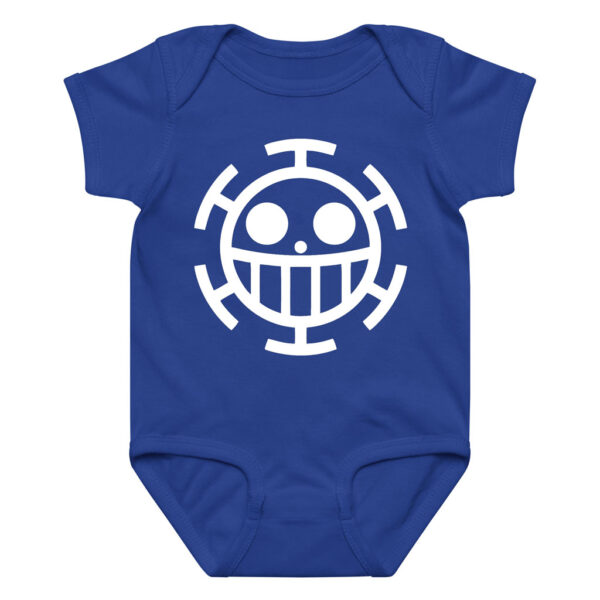 Trafalgar Law Heart Pirates Logo Baby Bodysuit