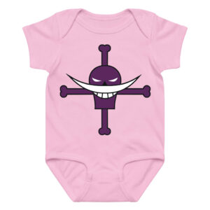Whitebeard Jolly Roger Bodysuit Baby Onesie Cotton