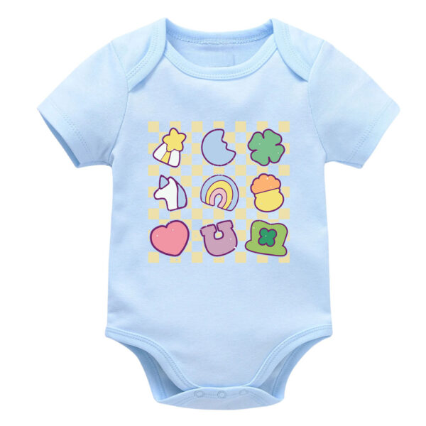Colorful Lucky Charms Unicorn Bodysuit for Baby