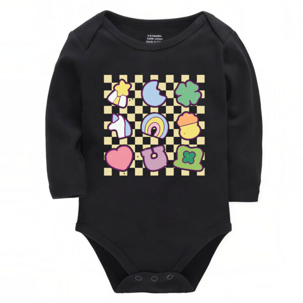 Colorful Lucky Charms Unicorn Bodysuit for Baby