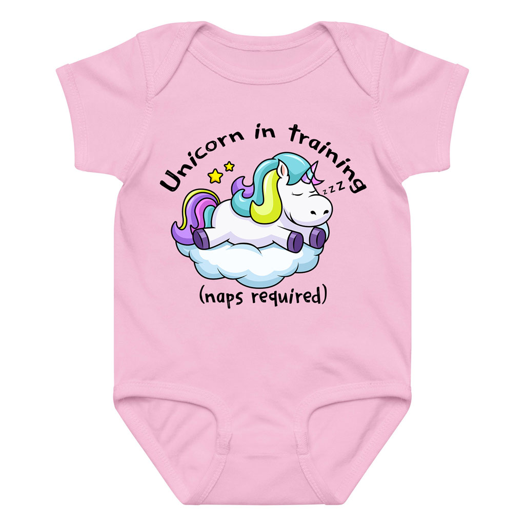 Funny “Unicorn in Training” Bodysuit Baby Onesie 10 Funny “Unicorn in Training” Bodysuit Baby Onesie