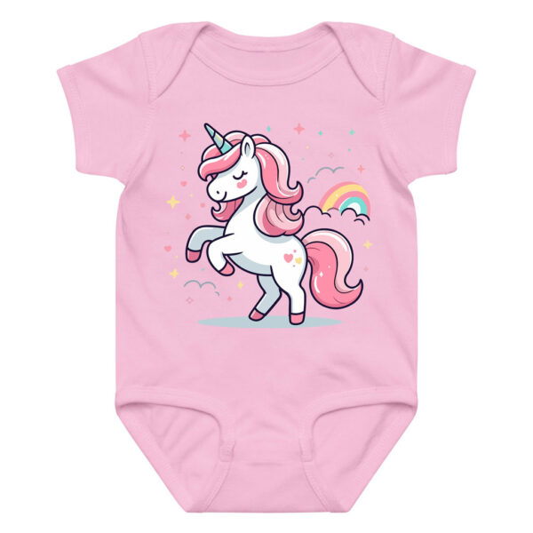 Rainbow & Stars Bodysuit Infant Unicorn Onesie