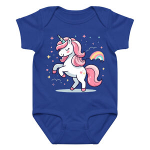 Rainbow & Stars Bodysuit Infant Unicorn Onesie