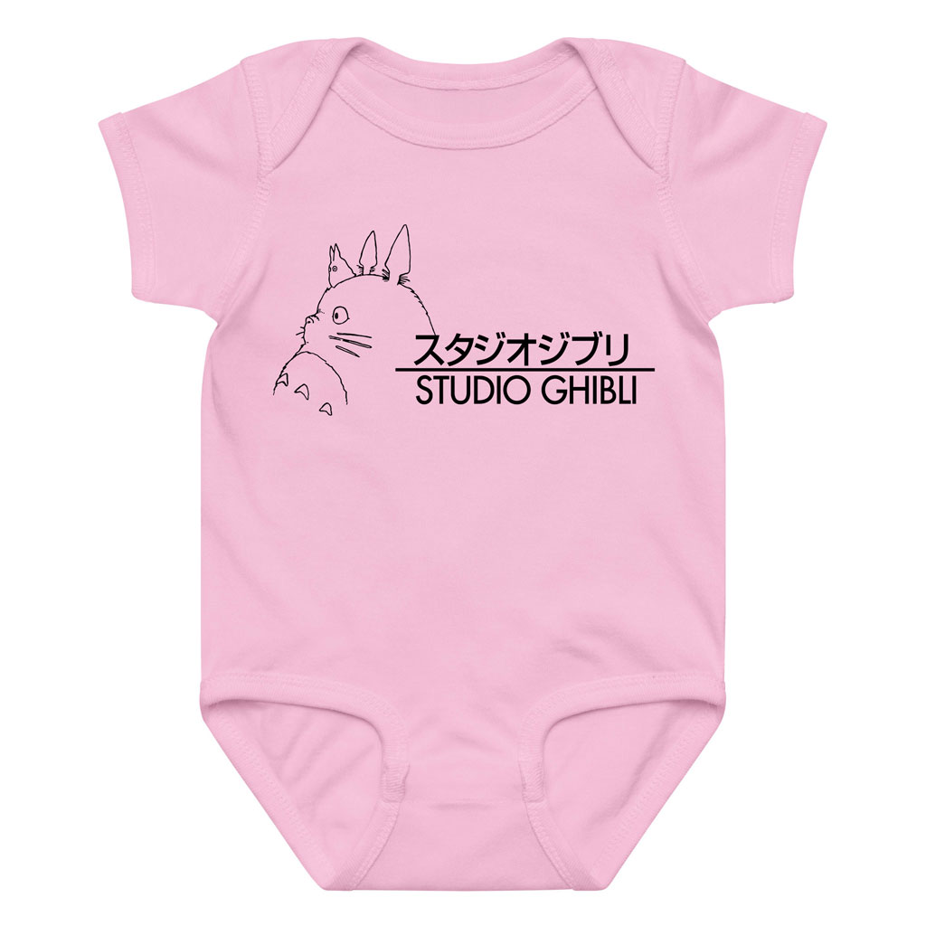 Studio Ghibli Logo Official Newborn Bodysuit 0-24M 11 Studio Ghibli Logo Official Newborn Bodysuit