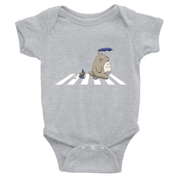 Totoro Family Crossing Newborn Clothes Onesie Long, Short Sleeves
