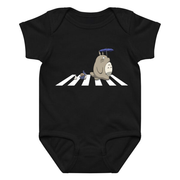 Totoro Family Crossing Newborn Clothes Onesie Long, Short Sleeves