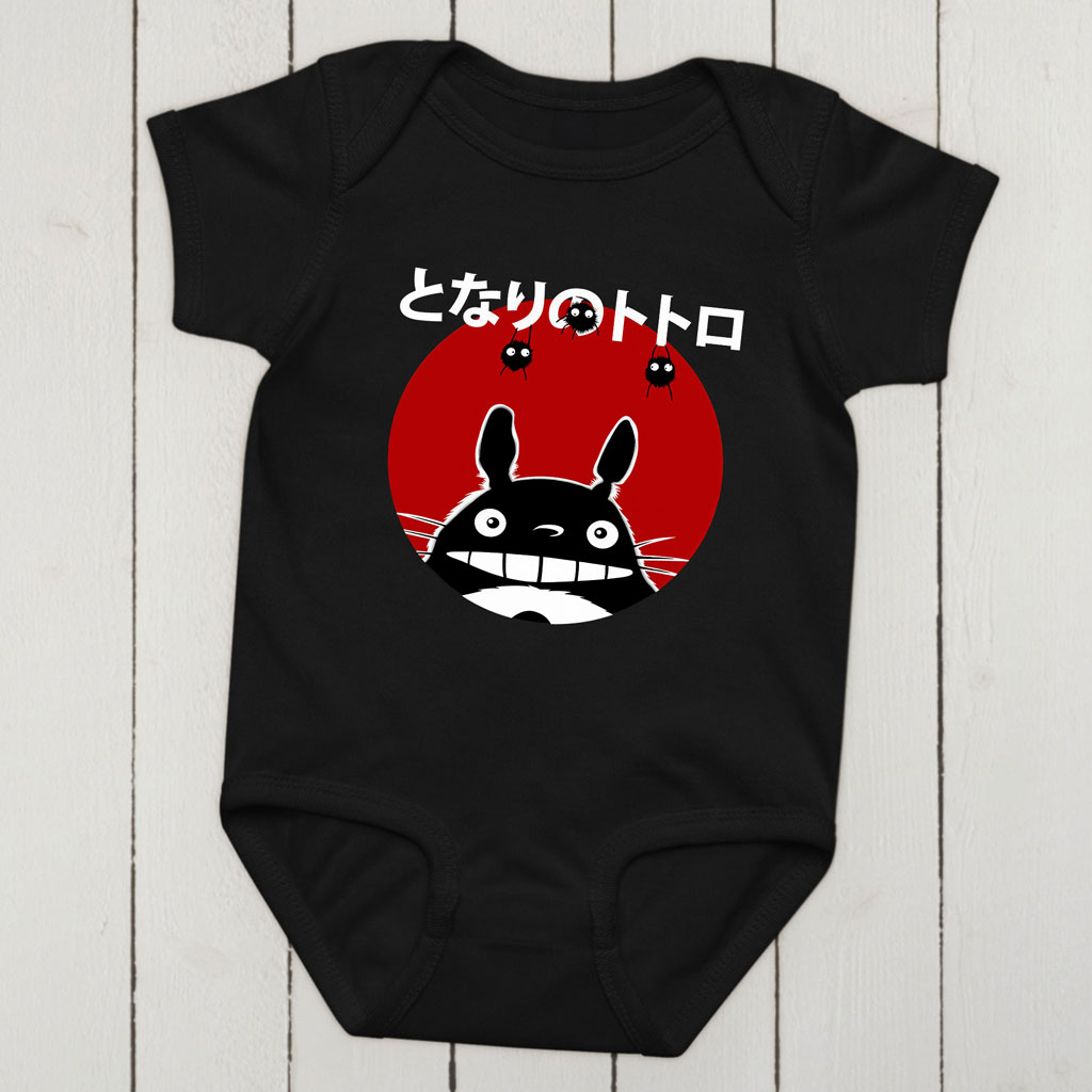 Totoro Japanese Style Infant Onesie 0-24M 9 Totoro Japanese Style Infant Onesie 0 24M 3