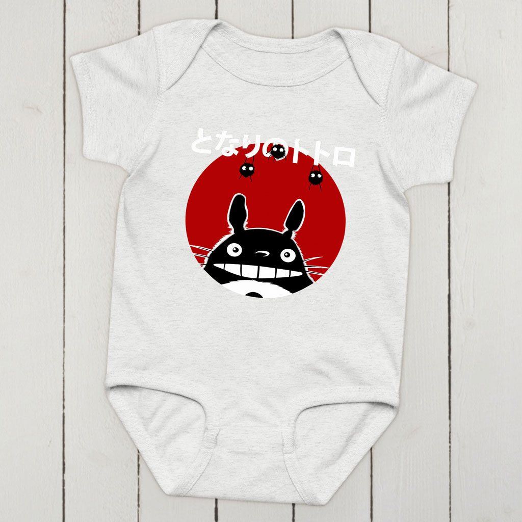 Totoro Japanese Style Infant Onesie 0-24M 10 Totoro Japanese Style Infant Onesie 0-24M